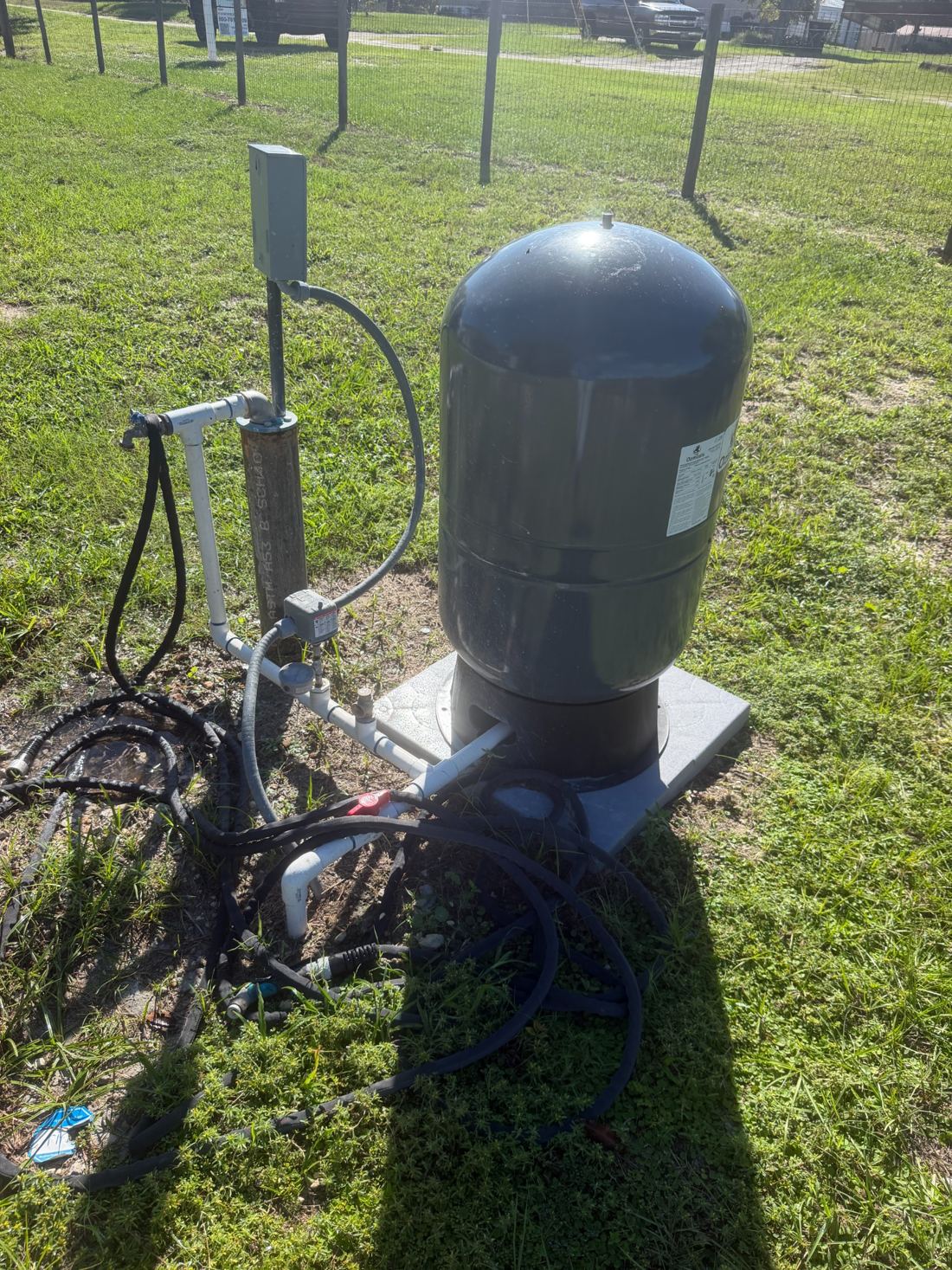 Residential private water well pump inspection in Central Florida